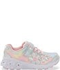 Color:Rainbow Multi - Image 2 - Girls' Light Up Floral Glimmer Sneakers (Toddler)