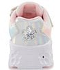 Color:Rainbow Multi - Image 3 - Girls' Light Up Floral Glimmer Sneakers (Toddler)