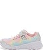 Color:Rainbow Multi - Image 4 - Girls' Light Up Floral Glimmer Sneakers (Toddler)