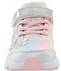 Color:Rainbow Multi - Image 5 - Girls' Light Up Floral Glimmer Sneakers (Toddler)
