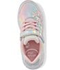 Color:Rainbow Multi - Image 6 - Girls' Light Up Floral Glimmer Sneakers (Toddler)