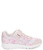 Color:Blush - Image 2 - Girls' Light Up Floral Glimmer Sneakers (Youth)