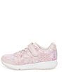 Color:Blush - Image 4 - Girls' Light Up Floral Glimmer Sneakers (Youth)