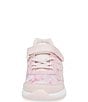 Color:Blush - Image 5 - Girls' Light Up Floral Glimmer Sneakers (Youth)