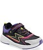 Color:Black Neon - Image 1 - Girls' Lighted Zips Cosmic 2.0 Sneakers (Youth)