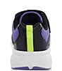 Color:Black Neon - Image 4 - Girls' Lighted Zips Cosmic 2.0 Sneakers (Youth)