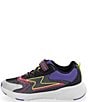 Color:Black Neon - Image 6 - Girls' Lighted Zips Cosmic 2.0 Sneakers (Youth)