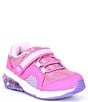 Color:Pink - Image 1 - Girls' Lumi Bounce Made2Play Washable Light-Up Sneakers (Infant)