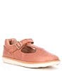 Color:Sierra - Image 1 - Girls' Nell SRT Leather Mary Janes (Toddler)