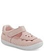 Color:Pink - Image 1 - Girls' Noelle Soft Motion Fisherman Sandals (Infant)