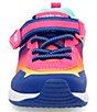 Color:Magenta Multi - Image 5 - Girls' Radiant Bounce Made2Play Washable Light Up Sneakers (Infant)