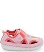 Color:Pink/Coral - Image 2 - Girls' Splash Soft Motion Fisherman Sandals (Infant)