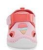 Color:Pink/Coral - Image 5 - Girls' Splash Soft Motion Fisherman Sandals (Infant)