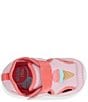 Color:Pink/Coral - Image 6 - Girls' Splash Soft Motion Fisherman Sandals (Infant)