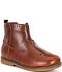 Color:Cedar - Image 1 - Girls' Stella Leather Boots (Youth)