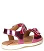 Color:Hot Pink - Image 2 - Girls' Whitney Bow Detail Sandals (Infant)