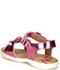 Color:Hot Pink - Image 3 - Girls' Whitney Bow Detail Sandals (Toddler)