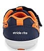 Color:Navy/Orange - Image 3 - Kids' Zips Runner Soft Motion Sneakers (Infant)