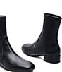 Stuart Weitzman Bacari 25 Leather Booties - Image 4
