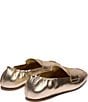 Stuart Weitzman Bryant Metallic Leather Penny Loafers - Image 3