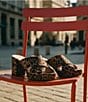 Stuart Weitzman Dayna Leopard Print Grosgrain Platform Block Heel Slide Sandals - Image 5