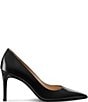 Stuart Weitzman Stuart Power 85 Patent Leather Pointed Toe Stiletto Pumps - Image 2