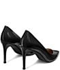 Stuart Weitzman Stuart Power 85 Patent Leather Pointed Toe Stiletto Pumps - Image 3