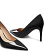 Stuart Weitzman Stuart Power 85 Patent Leather Pointed Toe Stiletto Pumps - Image 4