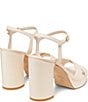 Stuart Weitzman Dayna 110 Leather Platform Block Heel Ankle Strap Sandals - Image 3