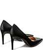 Stuart Weitzman Women's Stuart Power 85 Leather Pointed Toe Pumps - Image 3