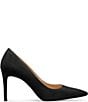 Stuart Weitzman Women's Stuart Power 85 Suede Pointed Toe Pumps - Image 1