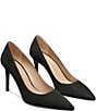 Stuart Weitzman Women's Stuart Power 85 Suede Pointed Toe Pumps - Image 2