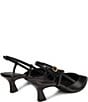 Stuart Weitzman Women's Vinnie Slingback 50 Leather Pointed Toe Pumps - Image 3