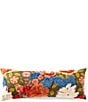 Studio D Floral Embroidered Lumbar Pillow - Image 1