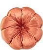 Studio D Velvet Flower Pillow, Color:Rust - Image 2