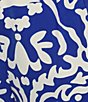 Sugarlips Border Printed High Waisted Leg Coordinating Pants, Color:Blue White - Image 4