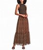 Sugarlips Briella Halter Mock Neck Sleeveless Textured Knit Top - Image 3