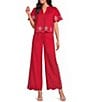 Sugarlips Britt Side Stripe Draw String Wide Leg Pants - Image 3