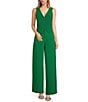 Color:Kelly Green - Image 3 - Chelsea High Waisted Wide Leg Coordinating Trousers