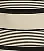 Color:Ivory Black - Image 3 - Devra Club Striped Ribbed Knit Crew Neck Sleeveless Midi Dress