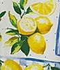 Sugarlips Lemon Lex Printed Split Collar Sleeveless Shift Mini Dress - Image 3
