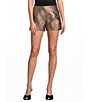 Sugarlips Metallic High Waisted Coordinating Shorts - Image 1
