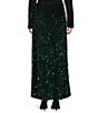 Sugarlips Petite Size Korina Sequin Wrap Maxi Skirt - Image 2