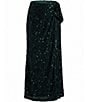 Sugarlips Petite Size Korina Sequin Wrap Maxi Skirt - Image 5