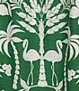 Sugarlips Petite Size Tropical Ebba Printed Split Neck Ruffle Cap Sleeve Mini Shift Dress - Image 3