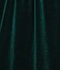 Sugarlips Plus Size Darla Mock Neck Sequin Long Sleeve Velvet Coordinating Top - Image 4