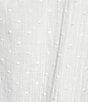 Color:White - Image 4 - Plus Size Leah Lace Trim Crew Neck Short Ruffle Sleeve Blouse