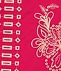 Sugarlips Plus Size Silvia Embroidered Square Neck Short Sleeve Top - Image 4