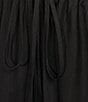 Sugarlips Plus Size Striped Textured High Waist Wide Leg Pants, Color:Black - Image 4