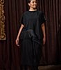 Sugarlips Plus Size Teresa High-Rise Straight Leg Fringe Hem Coordinating Pants - Image 5